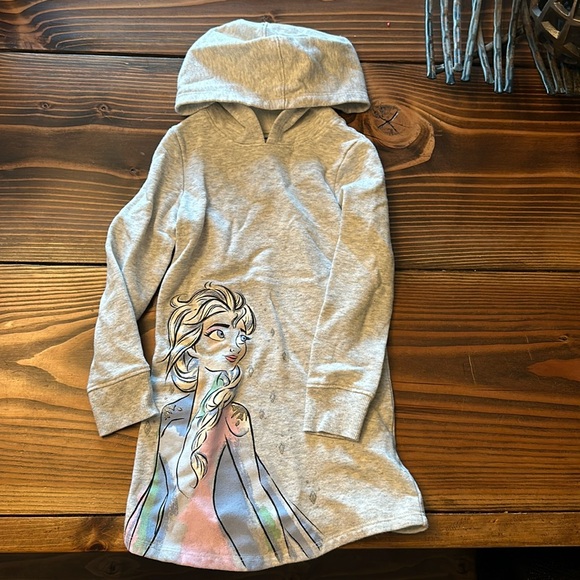 Disney Other - 4T Disney frozen hoodie dress